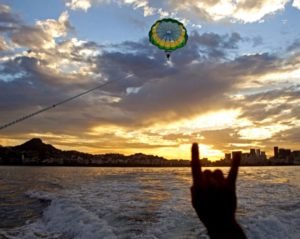 Parasailing in Rio de Janeiro