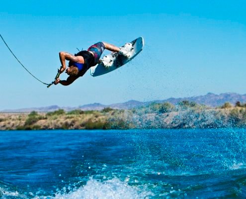 Wakeboard no rio de Janeiro