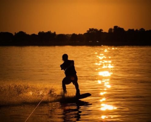 Wakeboard no rio de Janeiro