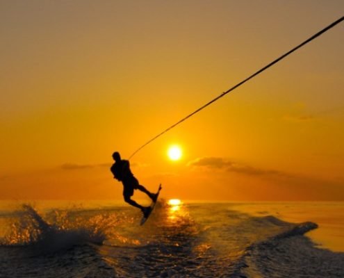 Wakeboard no rio de Janeiro