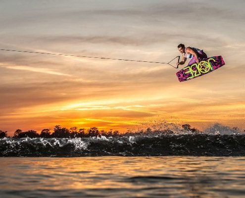 Wakeboard no rio de Janeiro
