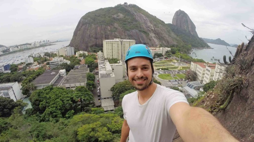 Aula de Escalada na Urca - Guia da Urca