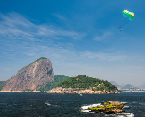 Parasailing in Rio de Janeiro