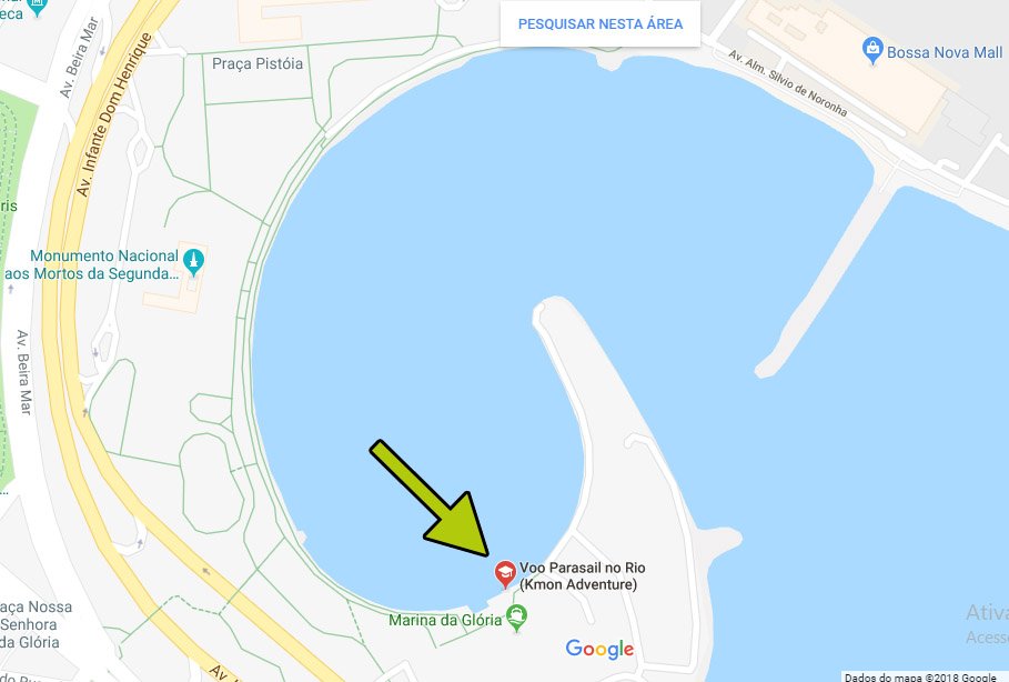 Voo de Parasail no Rio de Janeiro