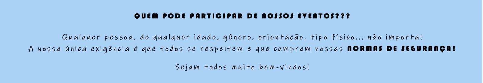 Trilhas no Rio de Janeiro Todos podem participar