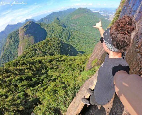 Trilha Pedra da Gávea - Paredão @KmonAdventure - Guias profissionais de trilha e escalada