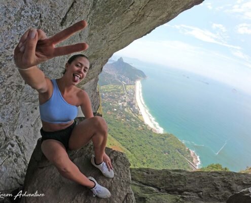 Garganta do Céu - Picos dos 4 @KmonAdventure - Guias profissionais de trilha e escalada