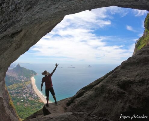 Garganta do Céu - Picos dos 4 @KmonAdventure - Guias profissionais de trilha e escalada