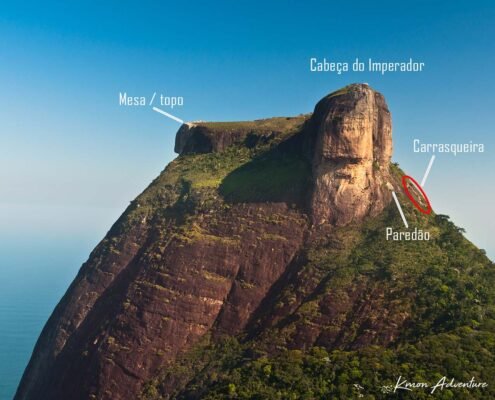 Pedra da Gávea - lugares de fotos @KmonAdventure