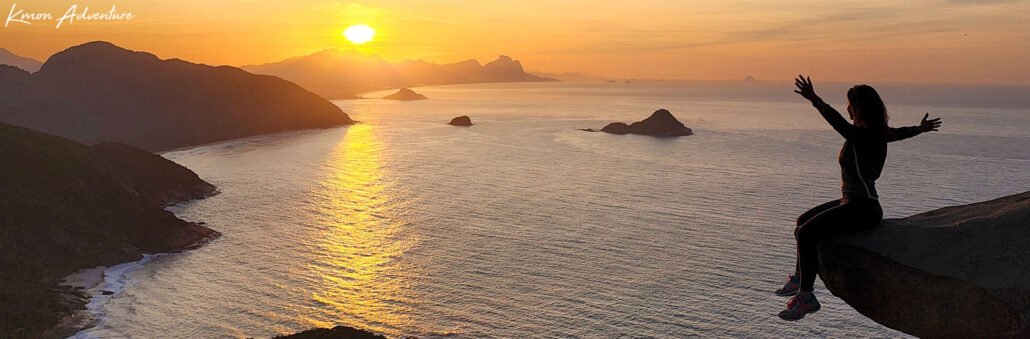 Pedra do Telégrafo com Nascer do Sol @KmonAdventure - Guias profissionais